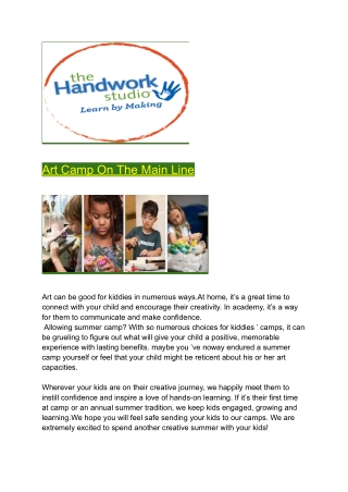 Art Camp On The Main Line