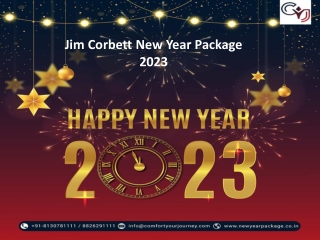 Jim Corbett New Year Package 2023