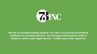 Refurbished Mac Air - 73INC