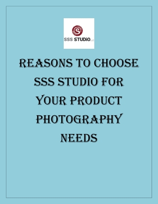 Jacksonville Product Photography