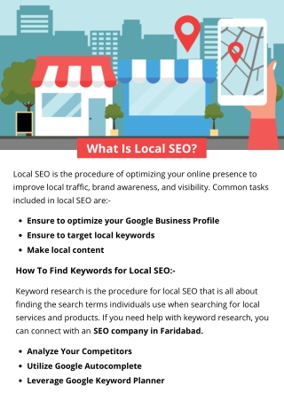 What Is Local SEO?