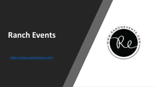 Ranch Event (PPT)