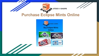 Get Eclipse Mints On Wholesale