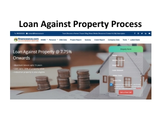 Loan Against Property Process
