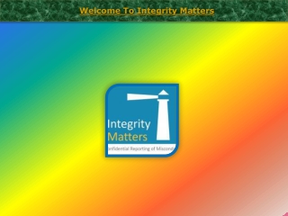 Compliance Hotline - Integrity Matters