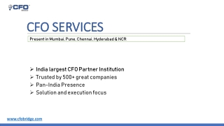 CFO SERVICES