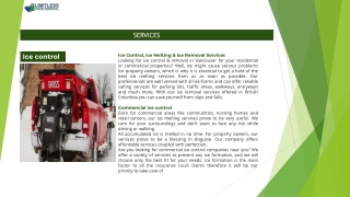 Vancouver Snow Removal for Residential and Commercial Sector
