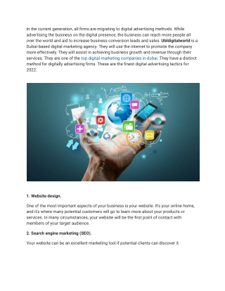 _The Most Effective Advertising Techniques For 2022.