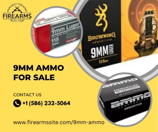 Firearms Site - Bulk 9mm Ammo