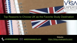 Top Reasons to Choose UK as the Favorite Study Destination