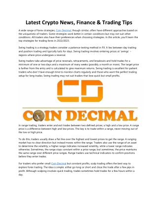 Coin Decimal