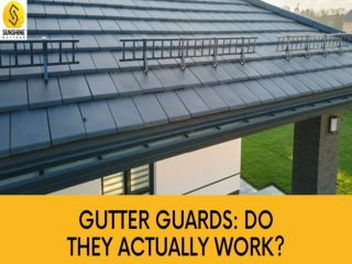 Gutter Guards: Do They Actually Work?