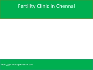 Fertility Clinic In Chennai