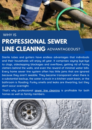 Complete Services for Sewage Cleaning