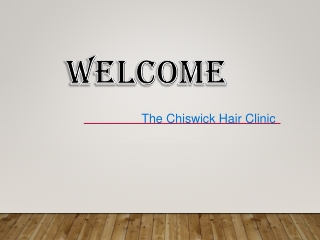 The Chiswick Hair Clinic is the right place for you if you are looking for Hair