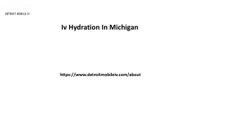 Iv Hydration In Michigan Detroitmobileiv.com