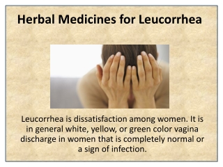 Safe and Effective Leucorrhoea Natural Treatment