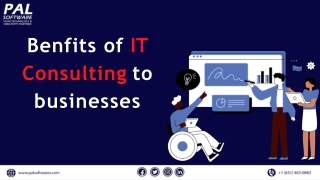 Benefits of IT Consulting to businesses