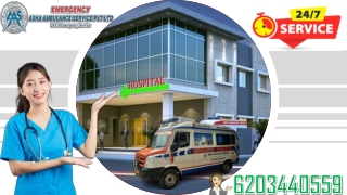 Confirm Train Ambulance Service with full expert medical team |ASHA