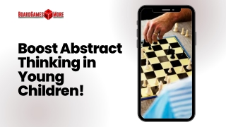 Boost Abstract Thinking in Young Children!