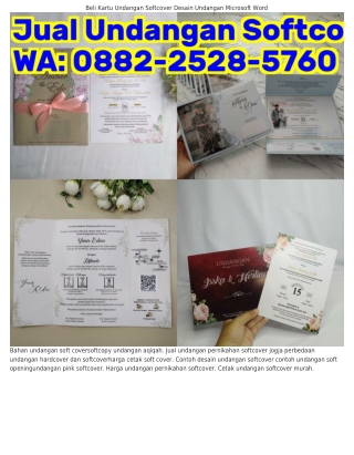 Ö88ᒿ•ᒿ5ᒿ8•5ᜪϬÖ (WA) Perbedaan Soft Case Hard Case Undangan Softcover Elegan
