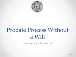 Probate Process Without a Will - Houston-probate-law.com