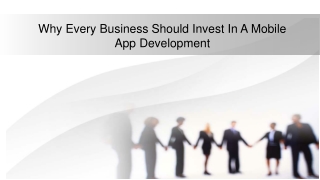 Why Every Business Should Invest In A Mobile App Development | Versatile Mobitec