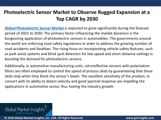 Photoelectric Sensor Market