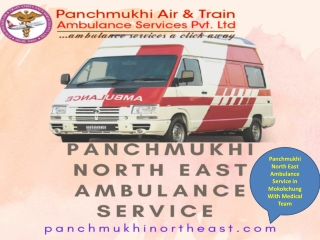 Panchmukhi North East Ambulance Service in Mokokchung With Medical Team