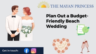 Plan Out a Budget-Friendly Beach Wedding