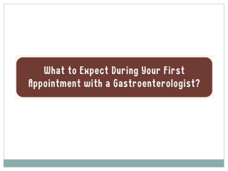 What to Expect During Your First Appointment with a Gastroenterologist - AMRI Hospitals