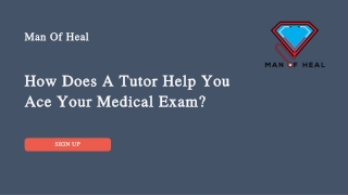 Importance of Medical Tutor for Board Exam!