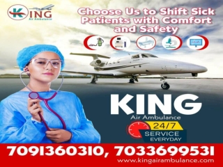 Get an Awesome Air Ambulance Service Provider in Patna by King