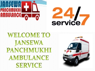Jansewa Panchmukhi Ambulance Service in Bhagalpur and Buxar is Shifting Patients with All the Necessary Medication
