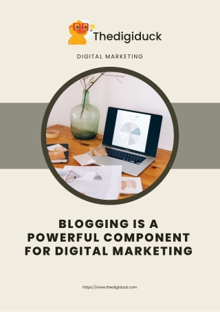 Blogging Is A Powerful Component For Digital Marketing