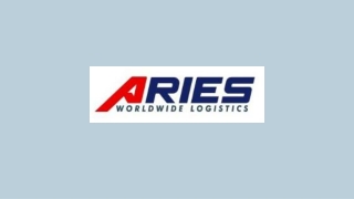 Automotive Logistics - Aries Worldwide Logistics