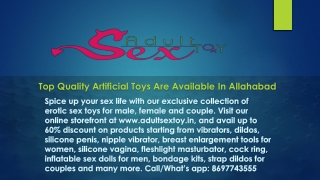 Shop Dildo Online | Sex Toys In Allahabad | Call/WA 8697743555