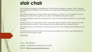 stair chair