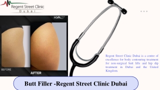 Butt Filler -Regent Street Clinic Dubai