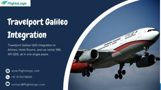 Travelport Galileo Integration - FlightsLogic