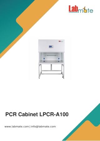 PCR-Cabinet