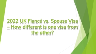 UK Fiancé Visa vs UK Spouse Visa Explained by The SmartMove2UK