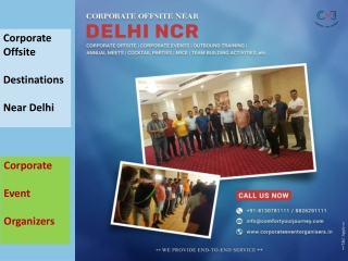 Corporate Offsite Near Delhi