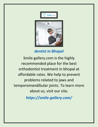 dentist in Bhopal