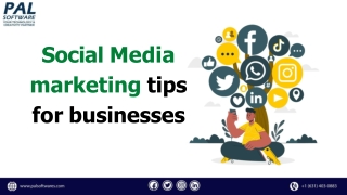 Social Media marketing tips for businesses