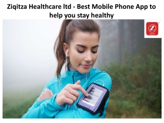 Ziqitza Rajasthan - Best Mobile Phone App to help you stay healthy