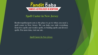 Spell Caster in New Jersey  Bestlovespellsexpert.com