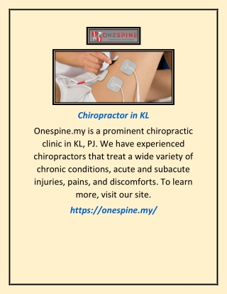 Chiropractor in KL