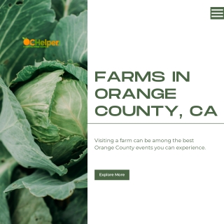 Farms in Orange County, CA