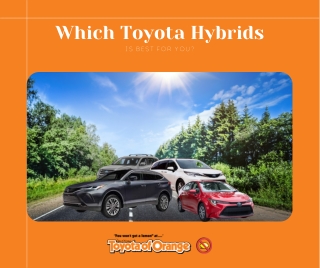 Which Toyota Hybrid Is Best For You?